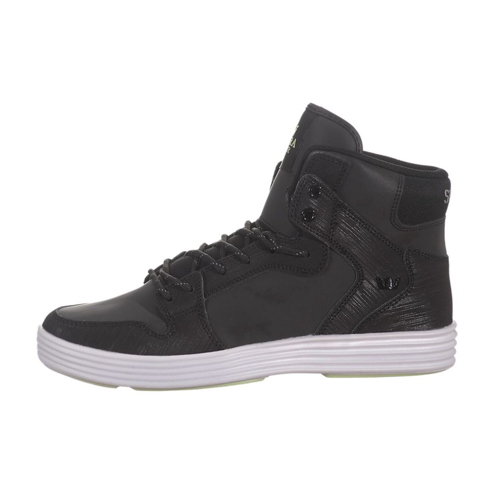 Baskets Montantes Supra Vaider Lite Noir Black/White Homme | YEI-48759996